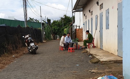 Phòng trọ nơi xảy ra vụ án