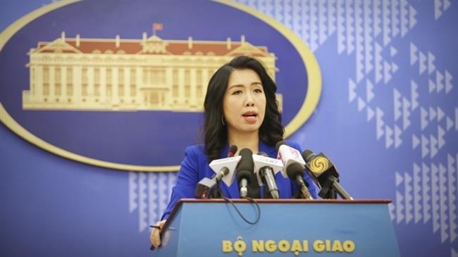 Người Phát ngôn Bộ Ngoại giao Lê Thị Thu Hằng. Ảnh: MOFA