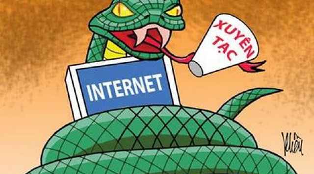 Nhiều đối tượng phản động lợi dụng mạng Internet để xuyên tạc 