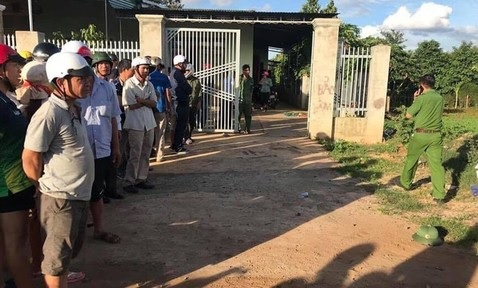 Ngôi nhà nơi xảy ra vụ việc
