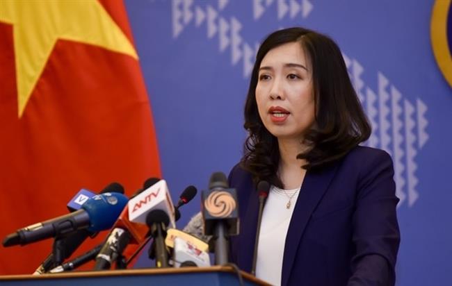 Người phát ngôn Bộ Ngoại giao Việt Nam Lê Thị Thu Hằng.