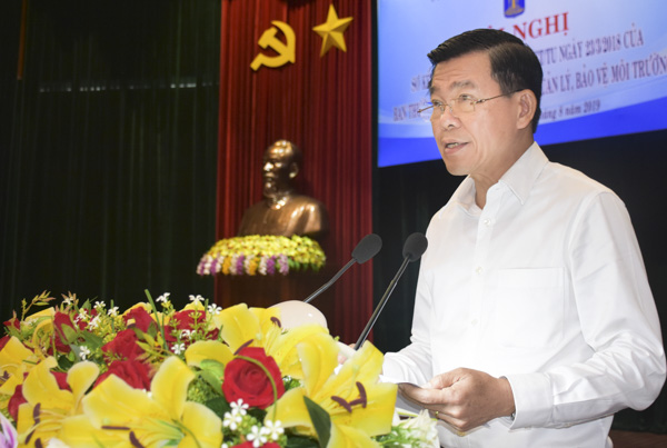 Ông Nguyễn Hồng Lĩnh phát biểu chỉ đạo tại hội nghị.