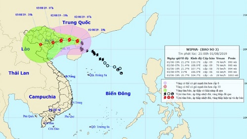 Bão số 3 diễn biến rất phức tạp.