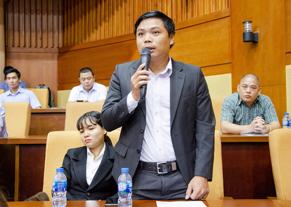 Ông Nguyễn Văn Biển, Giám đốc Công Điện lạnh Công nghiệp Toàn cầu Cool mong muốn có thêm nguồn vốn vay để mở rộng mở rộng kinh doanh.
