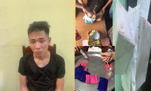 Đối tượng Đặng Thanh Bình và tang vật