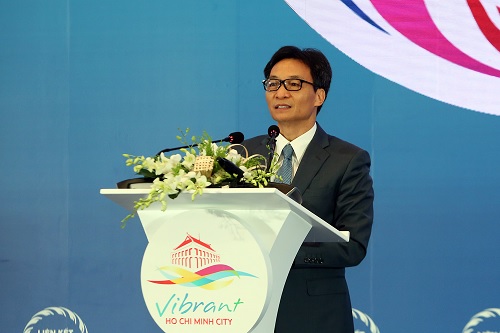 Phó Thủ tướng Vũ Đức Đam: Mỗi sản phẩm du lịch giống như một món ăn có hương vị riêng biệt. Một bữa ăn phải gồm nhiều món. Ảnh: VGP/Đình Nam