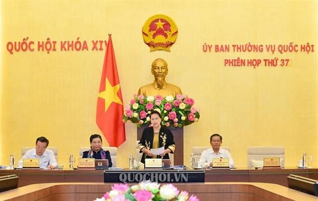 Chủ tịch Quốc hội Nguyễn Thị Kim Ngân phát biểu khai mạc phiên họp