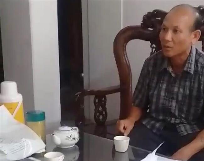 Hình ảnh đối tượng Nguyễn Vinh Kỳ đang thực hiện  hành vi lừa đảo chiếm đoạt tài sản