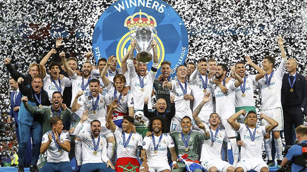 The Script dự đoán Real Madrid vô địch Champions League 2019-2020.