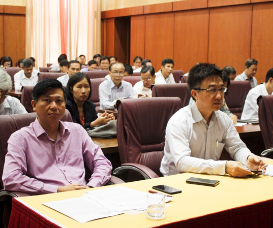 Các đại biểu tham dự hội nghị TXCT.