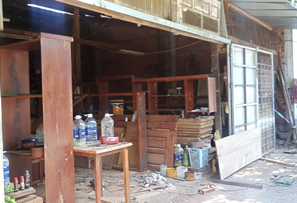 Xưởng mộc trên đường Ông Ích Khiêm (phường 9, TP.Vũng Tàu) bị người dân “kêu” vì gây ô nhiễm môi trường.