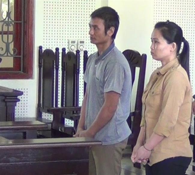 Hai bị cáo tại tòa