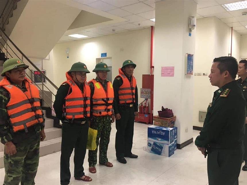 Các lực lượng cứu nạn sẵn sàng công tác ứng phó dù thời tiết xấu