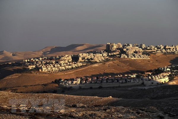 Một khu định cư của Israel tại Bờ Tây.