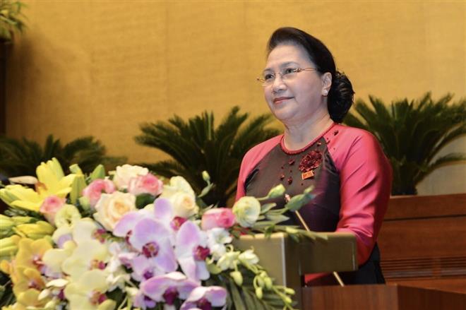 Chủ tịch Quốc hội Nguyễn Thị Kim Ngân.