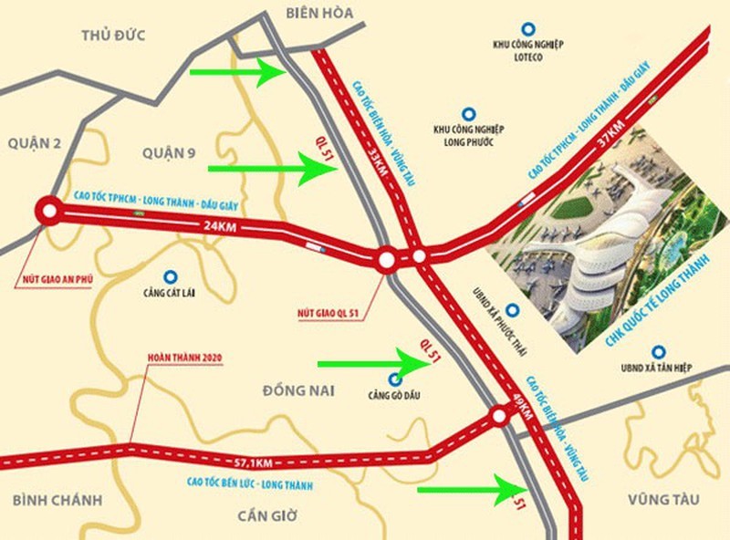Cao tốc Biên Hòa – Vũng Tàu mở ra cơ hội “vàng” cho các nhà đầu tư bất động sản.