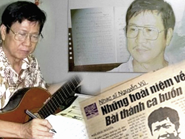 Nhạc sĩ Nguyễn Vũ, tác giả của Bài Thánh ca buồn.