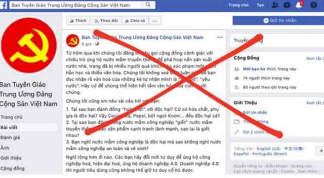 Các đối tượng xấu giả mạo trang thông tin của nhiều cơ quan 