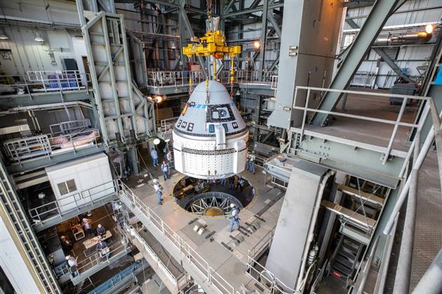 CST-100 Starliner được đưa vào vũ trụ bởi tên lửa đẩy Atlas V. Ảnh: NASA