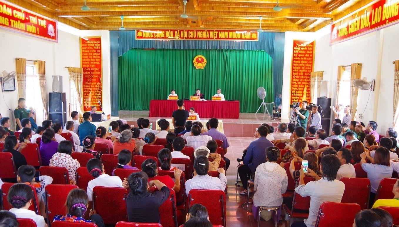 TAND huyện Đô Lương xét xử lưu động vụ án trốn tránh thực hiện nghĩa vụ quân sự năm 2019