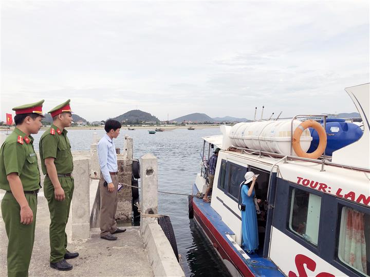 Công an TX Cửa Lò triển khai công tác bảo đảm ANTT trên địa bàn