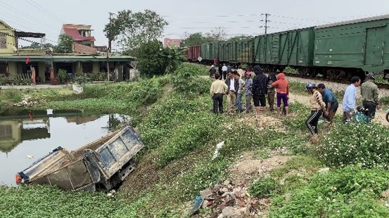 Hiện trường vụ tai nạn 