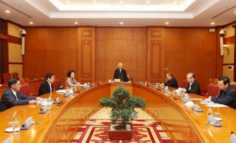 Tổng Bí thư, Chủ tịch nước chủ trì họp Tiểu ban Nhân sự Đại hội XIII của Đảng