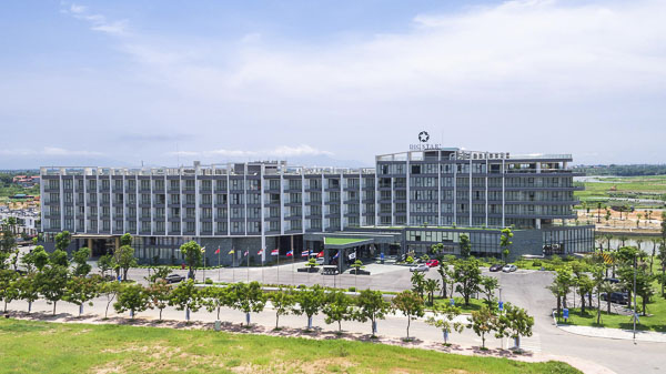 Dự án DIC Star Hotels & Resorts Vĩnh Phúc (TP. Vĩnh Yên, tỉnh Vĩnh Phúc) do Tập đoàn DIC làm chủ đầu tư. Ảnh: VÂN ANH