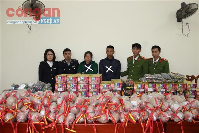 Công an huyện Yên Thành đấu tranh, bắt giữ nhiều đối tượng (X)  liên quan đến pháo, vật liệu nổ trong đợt cao điểm tấn công, trấn áp tội phạm