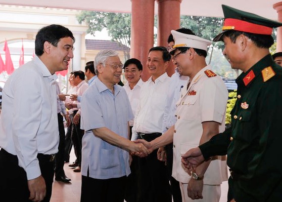 Tổng Bí thư, Chủ tịch nước Nguyễn Phú Trọng trong chuyến thăm và làm việc tại tỉnh Nghệ An, , 10/2017