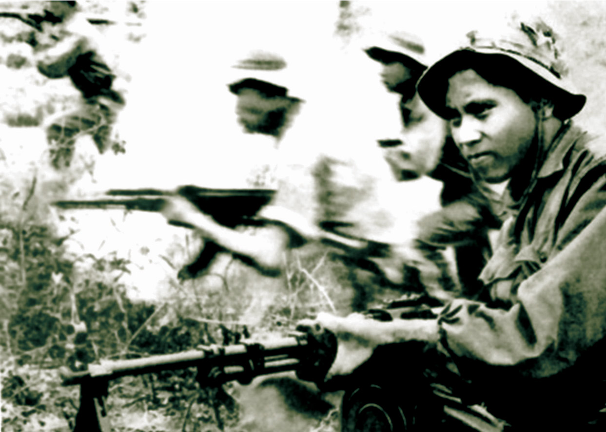  Quân giải phóng tiến công tại mặt trận Sài Gòn những ngày đầu xuân 1968. Ảnh tư liệu