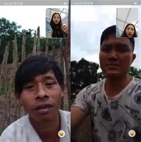 Nhờ cộng đồng mạng kết nối, chị N. đã được nói chuyện, gặp lại các thành viên gia đình mình qua mạng xã hội