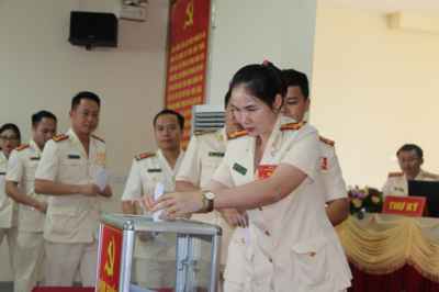 Đại hội Đảng bộ Phòng Cảnh sát Kinh tế nhiệm kỳ 2020 – 2025