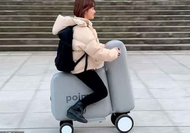 Độc đáo xe đạp điện để vừa trong ba lô