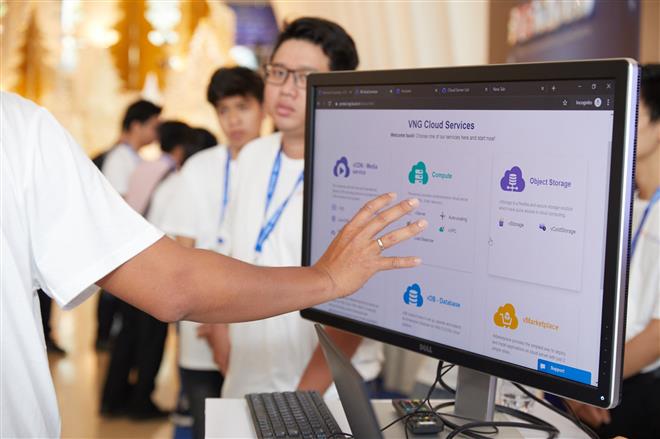 Cuộc thi Vietnam Online Hackathon 2020 do cộng đồng Google Developer Group (GDG) tổ chức. Ảnh: VGP/Hiền Minh