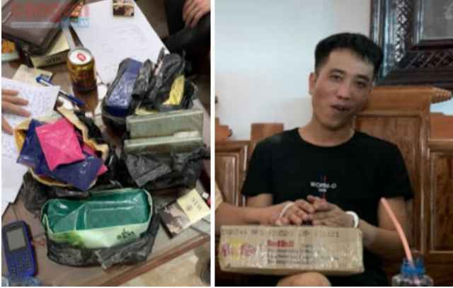 Đối tượng Hoàng Minh Tâm và tang vật