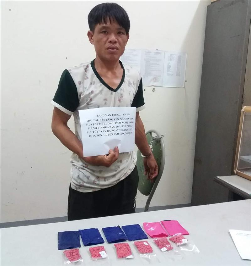 Đối tượng cùng tang vật vụ án