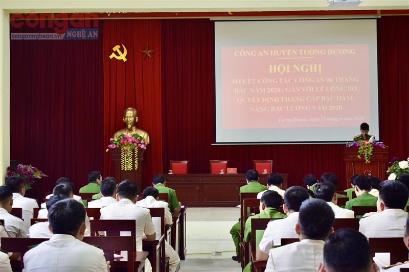Toàn cảnh Hội nghị sơ kết 6 tháng đầu năm
