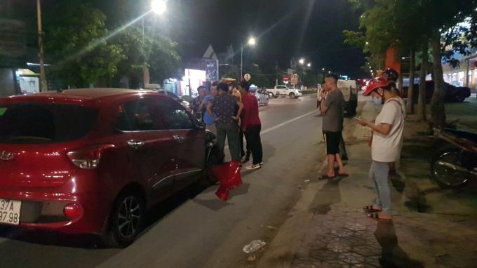 Hiện trường vụ tai nạn