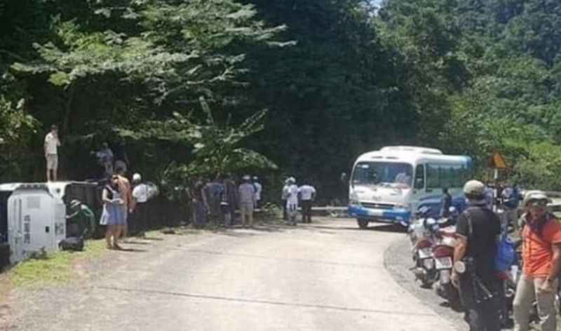 Hiện trường vụ tai nạn