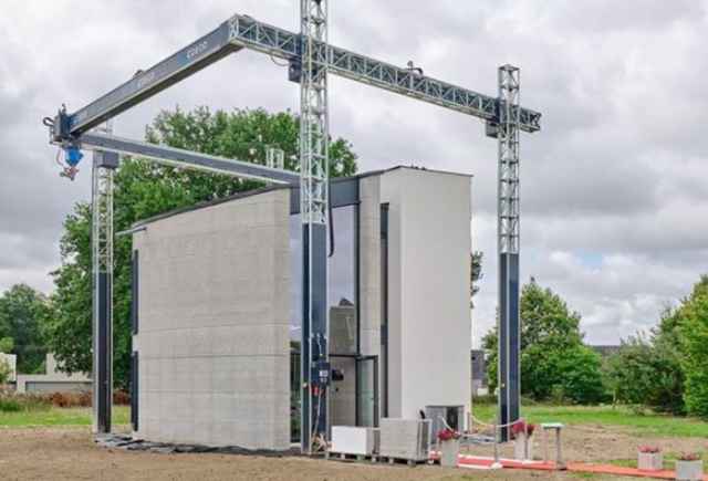 Ngôi nhà 2 tầng rộng 90m2 được 'in' chỉ trong 1 lần