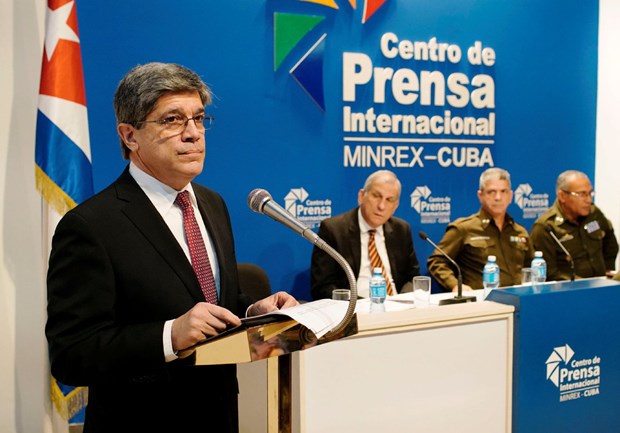 Vụ trưởng các vấn đề về Mỹ thuộc Bộ Ngoại giao Cuba Carlos Fernandez de Cossio.