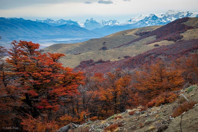 Ushuaia vào mùa thu.