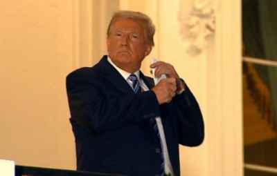 Tổng thống Mỹ Trump rời bệnh viện trở về Nhà Trắng
