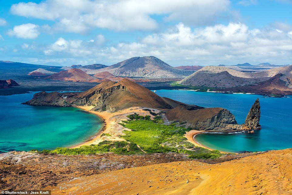 Quần đảo Galapagos của Ecuador và được miêu tả là nơi 