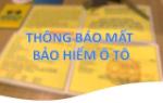 Thông báo về việc mất giấy chứng nhận bảo hiểm ô tô