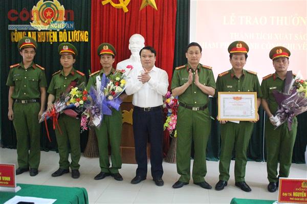 Công an huyện Đô Lương: Nhiều kết quả toàn diện trên các mặt công tác