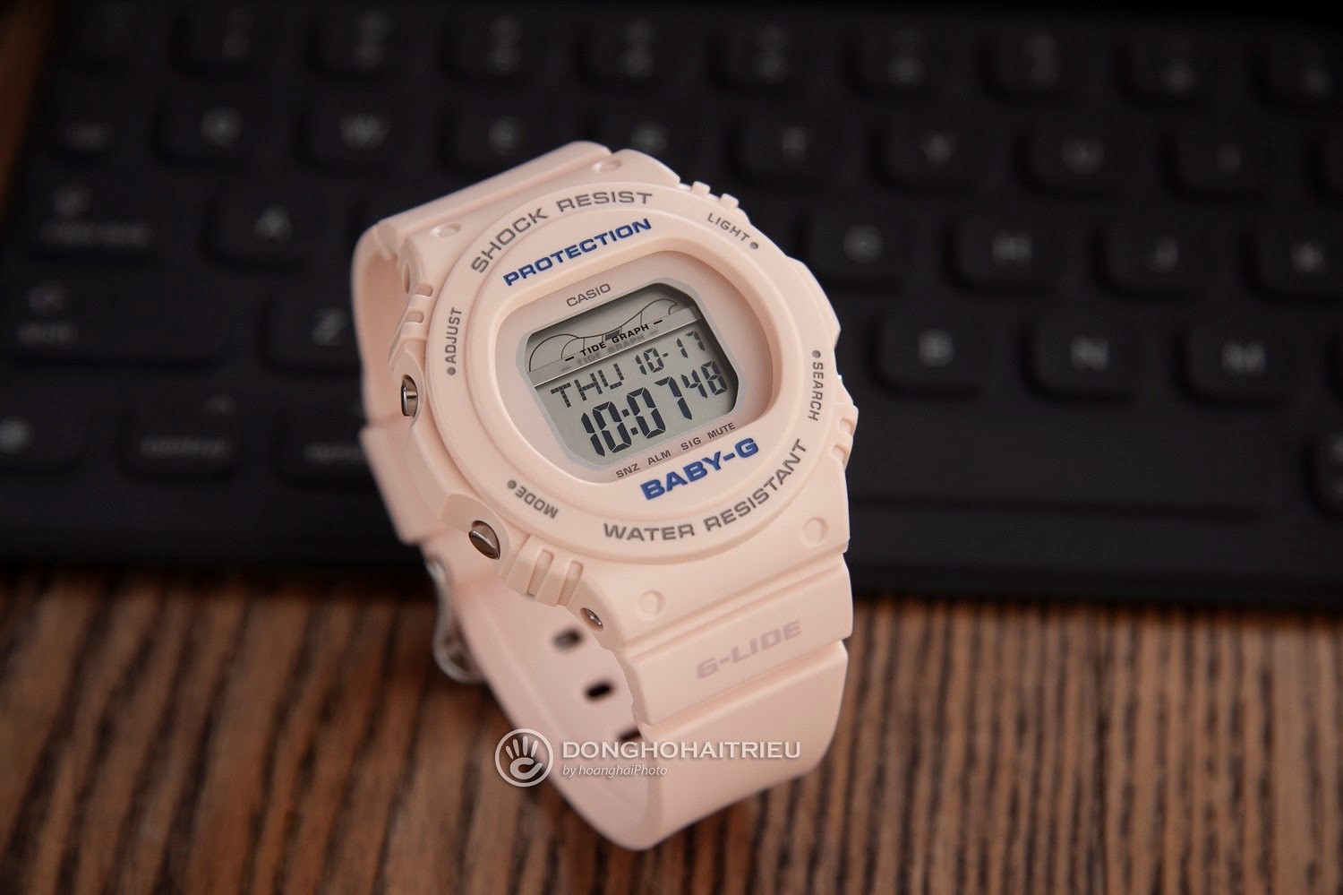 Phiên bản đồng hồ G-Shock màu hồng với số hiệu Baby-G BLX-570-4DR gây ấn tượng mạnh cho phái đẹp ngay từ cái nhìn đầu