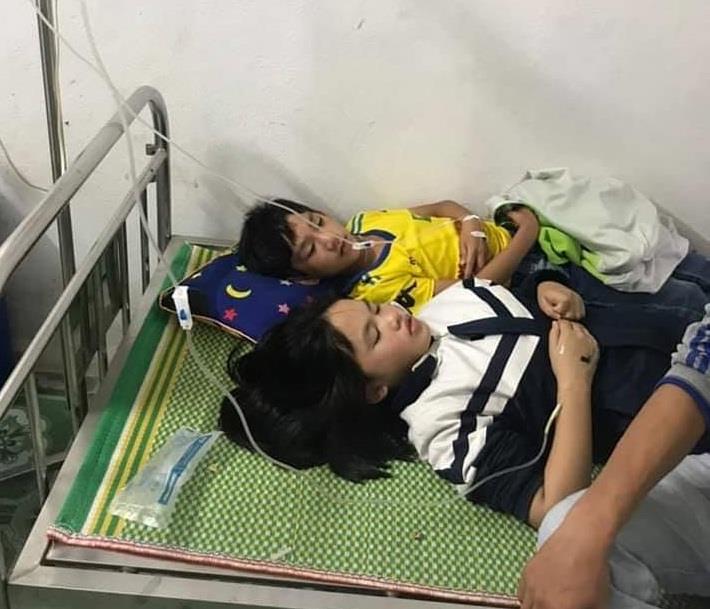 Nhờ cấp cứu kịp thời, 16 học sinh bị ong đốt ở Thanh Chương đã không nguy hiểm đến tính mạng, dần hồi phục sức khỏe