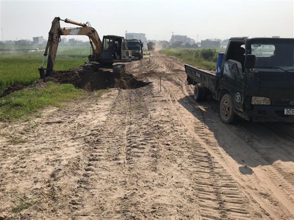 Tiến độ các gói thầu đã triển khai đang được thực hiện khẩn trương. Ảnh: VGP/Phan Trang.